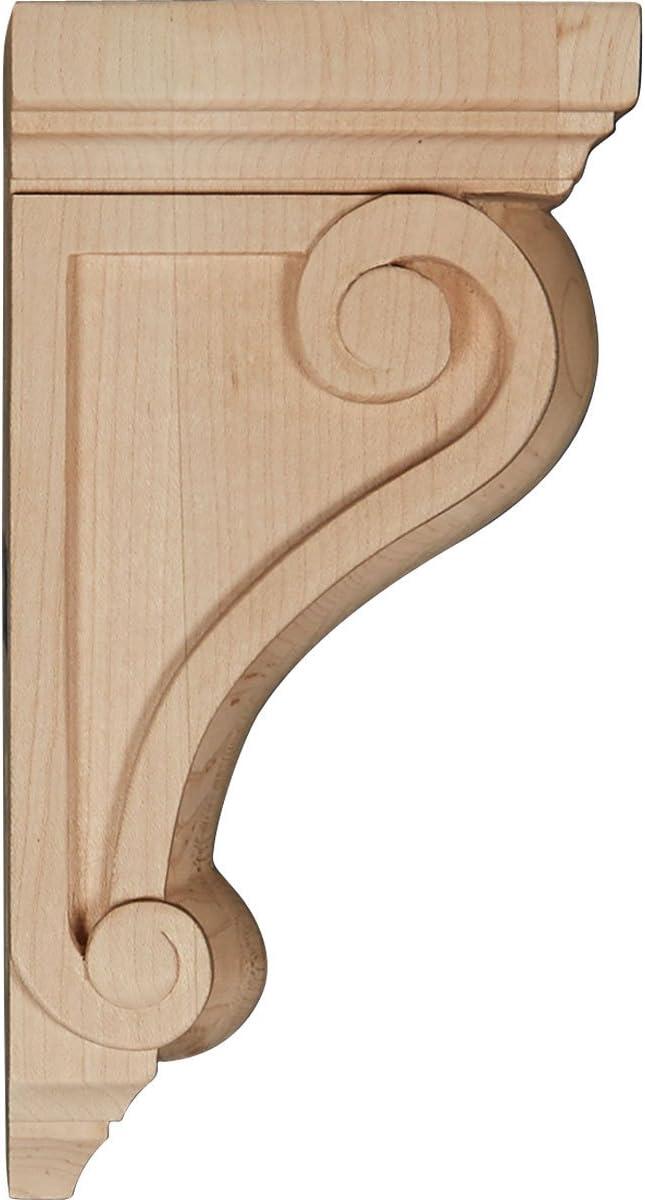 Ekena Millwork Devon Traditional Wood Corbel
