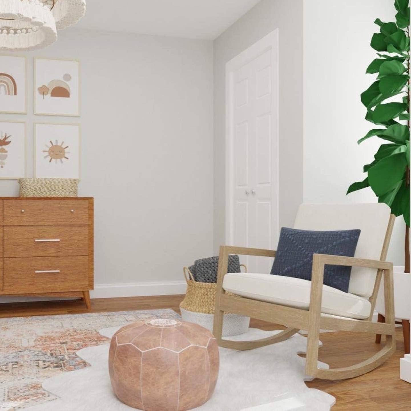 Signature Design by Ashley Casual Novelda Rocker Accent Chair  Neutral