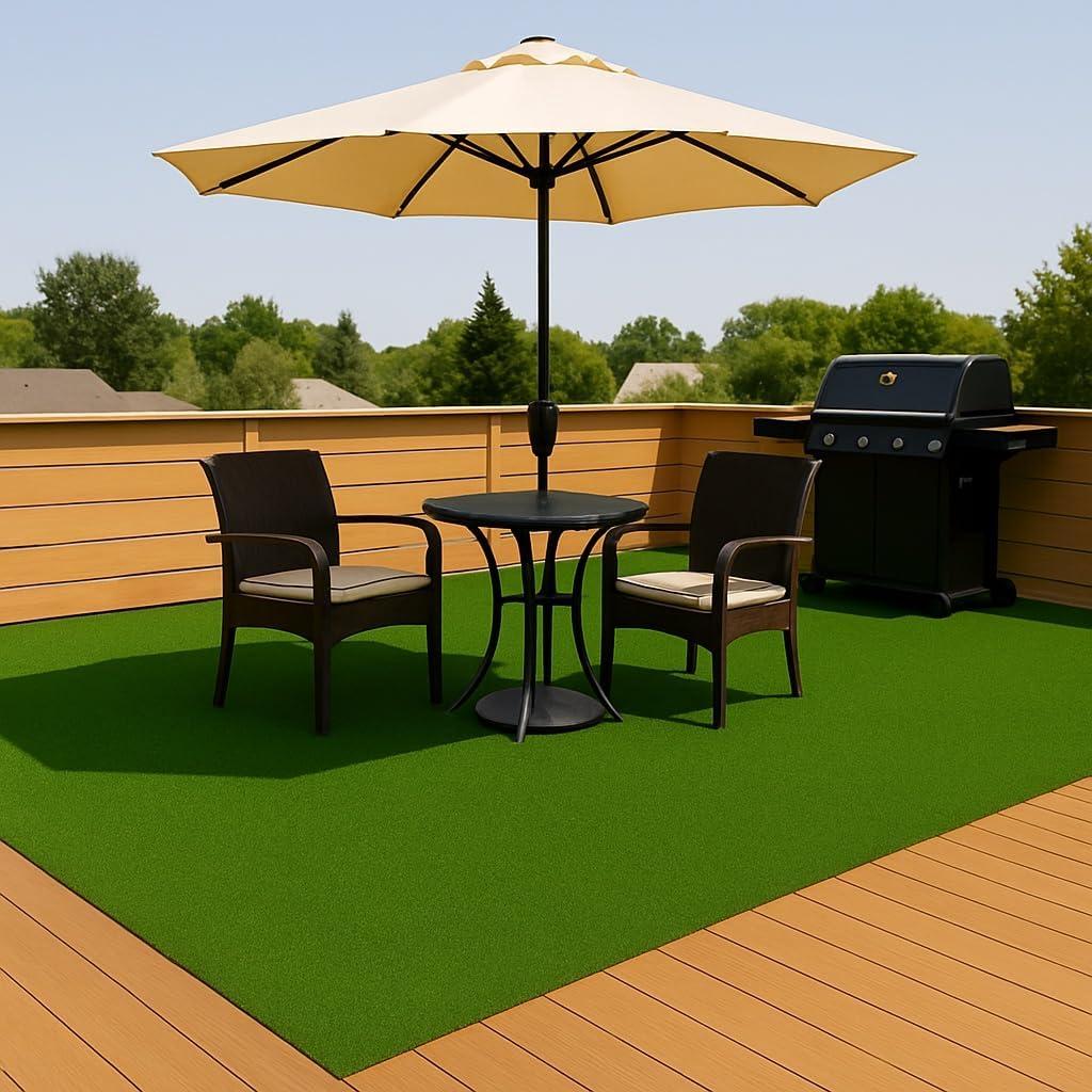 Ottomanson Grass Golf Putting Green Waterproof Artificial Turf Golf Mat, Sports, Outdoors, Backyard