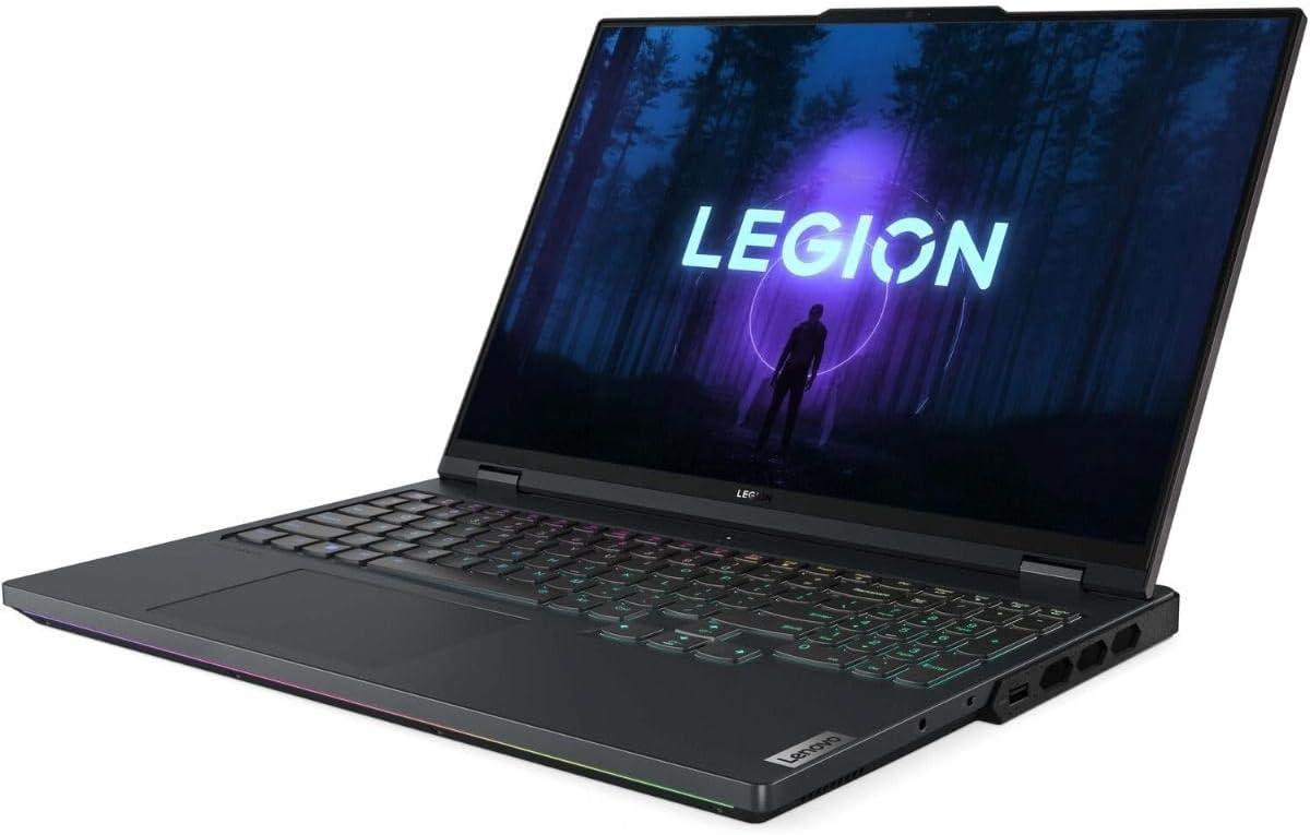 Lenovo Legion Pro 7 16IRX9H 83DE - Intel Core i9 - i9-14900HX / up to 5.8 GHz - Win 11 Pro - GeForce RTX 4090 - 32 GB RAM - 1 TB SSD NVMe x 2 - 16" IPS 2560 x 1600 (WQXGA) @ 240 Hz - Gigabit Ethernet - Wi-Fi 6E, Bluetooth - eclipse black - kbd: US English - with 3 Years Legion Ultimate Support with Onsite