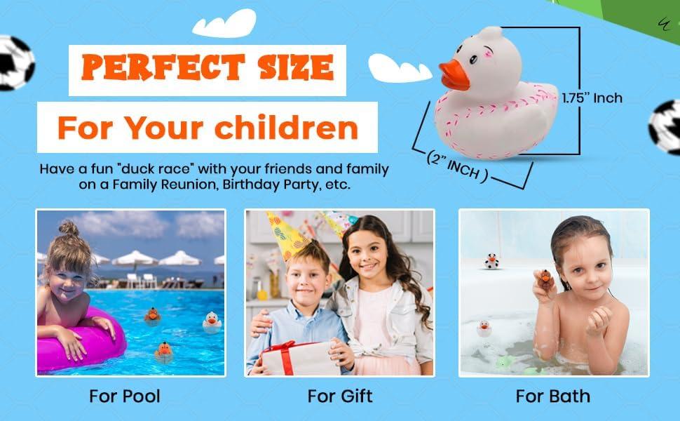 Sports Ducks - Pack of 12