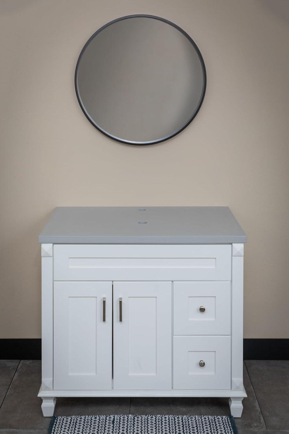 Eden Terrazzo 31'' Stone Single Bathroom Vanity Top