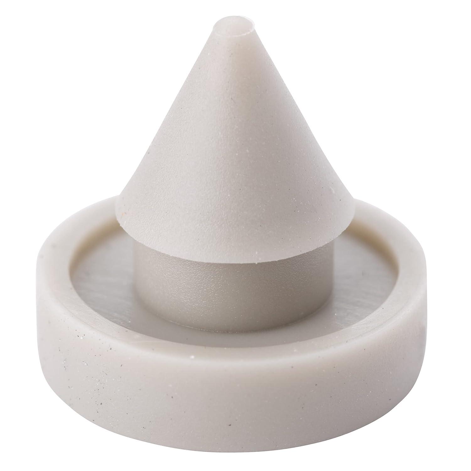 Brinks Plastic Off White Door Bumper Mounts to base trim