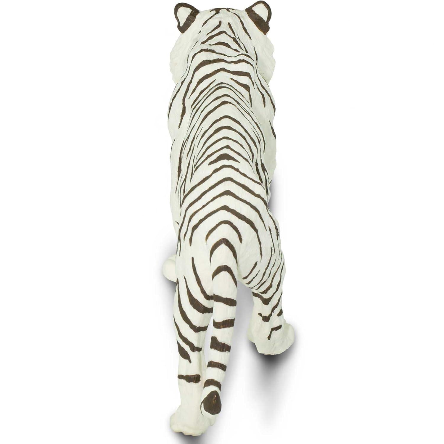 Safari Ltd. White Siberian Tiger Figurine - Realistic 10" Figure - Educational Toy for Boys, Girls, & Kids Ages 3+