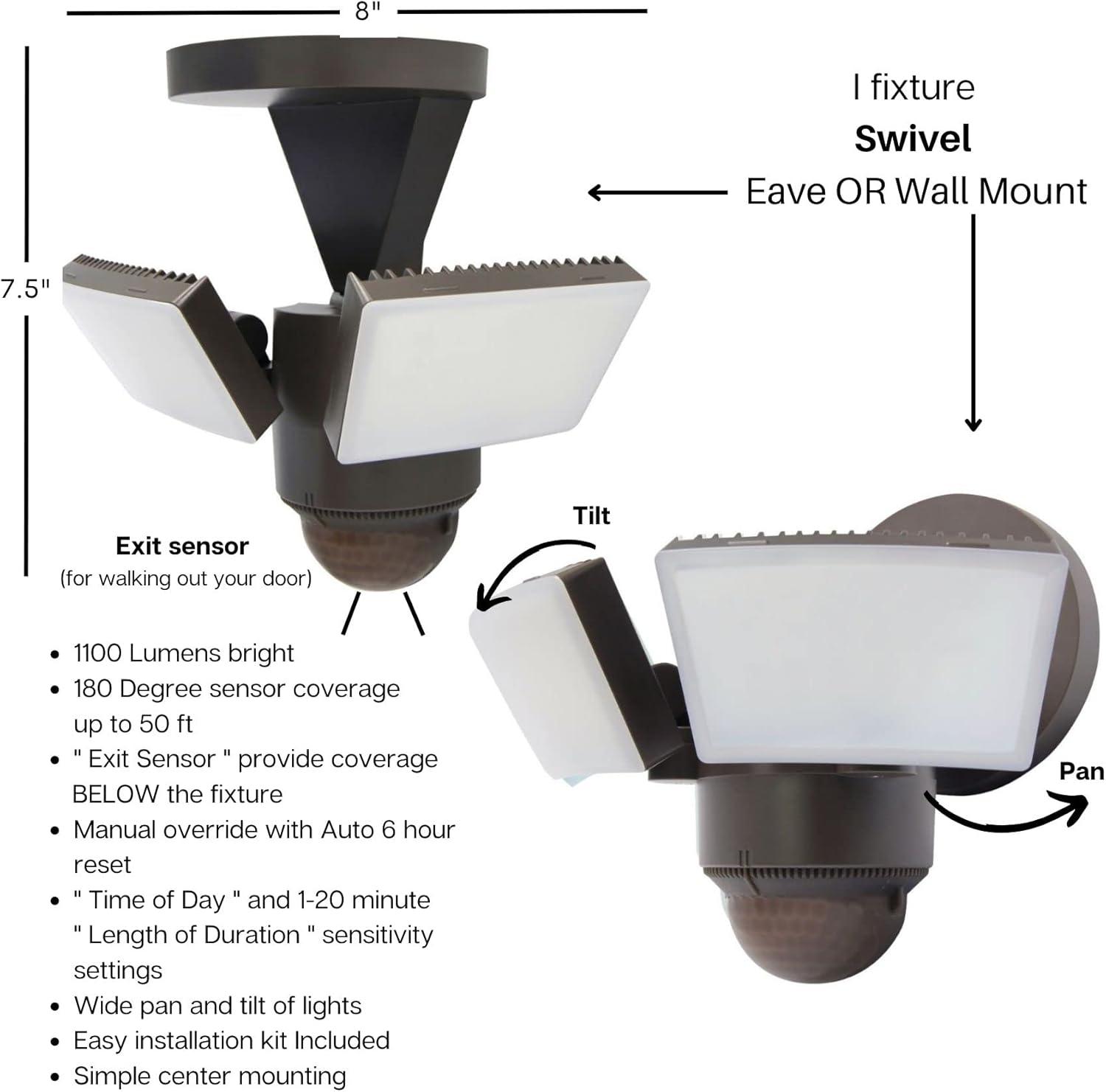 LED Outdoor Security Accent with Motion Sensor