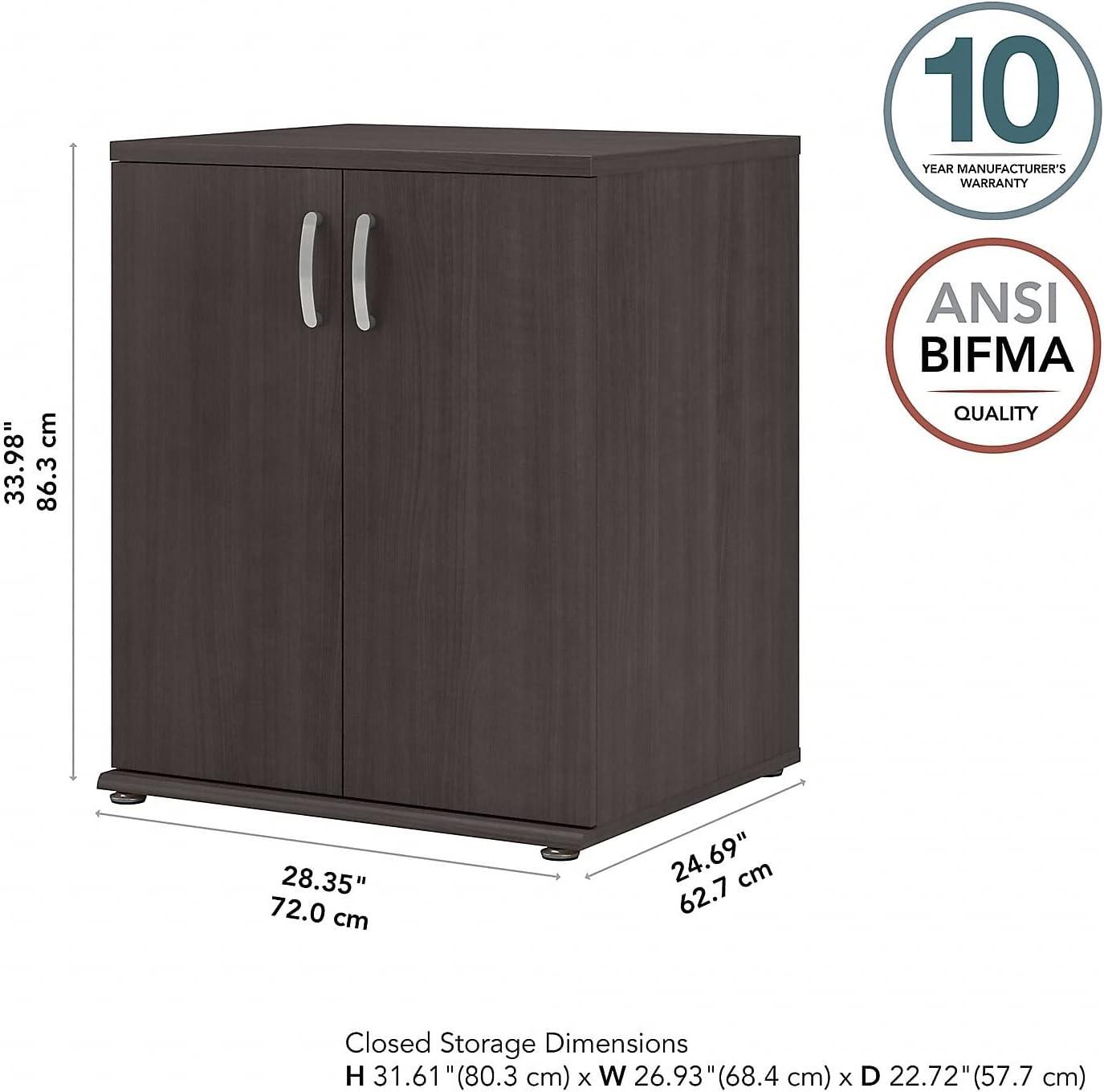 Universal Storage 28.35'' Wide 2 - Shelf Storage Cabinet