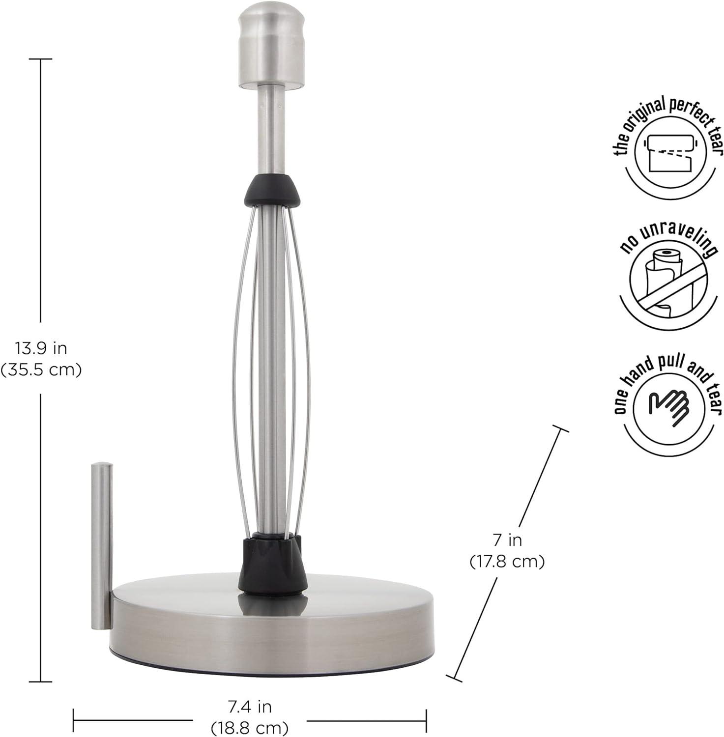 Kamenstein Stainless Steel Freestanding Paper Towel Holder