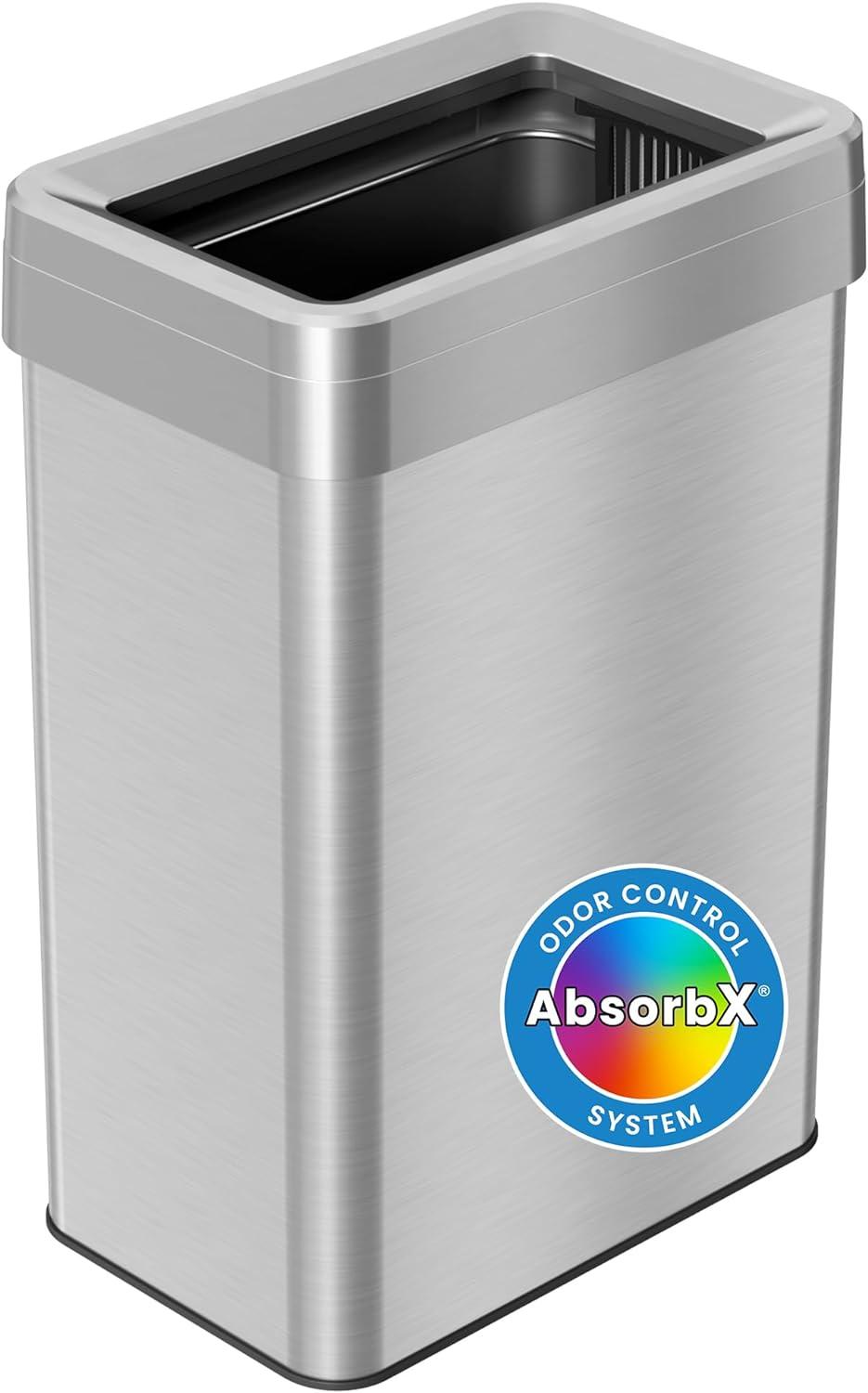 Deodorizer Stainless Steel Trash Can