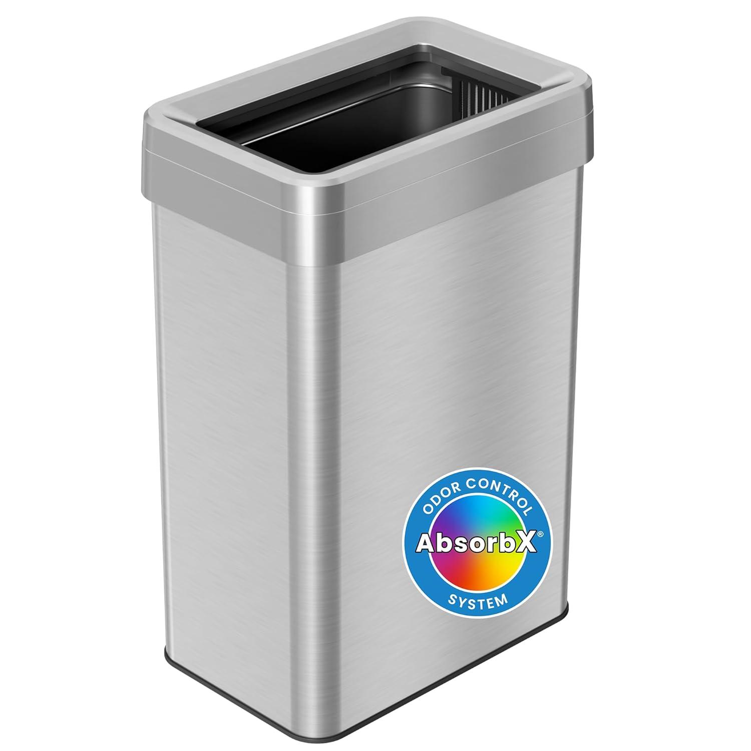 Deodorizer Stainless Steel Trash Can