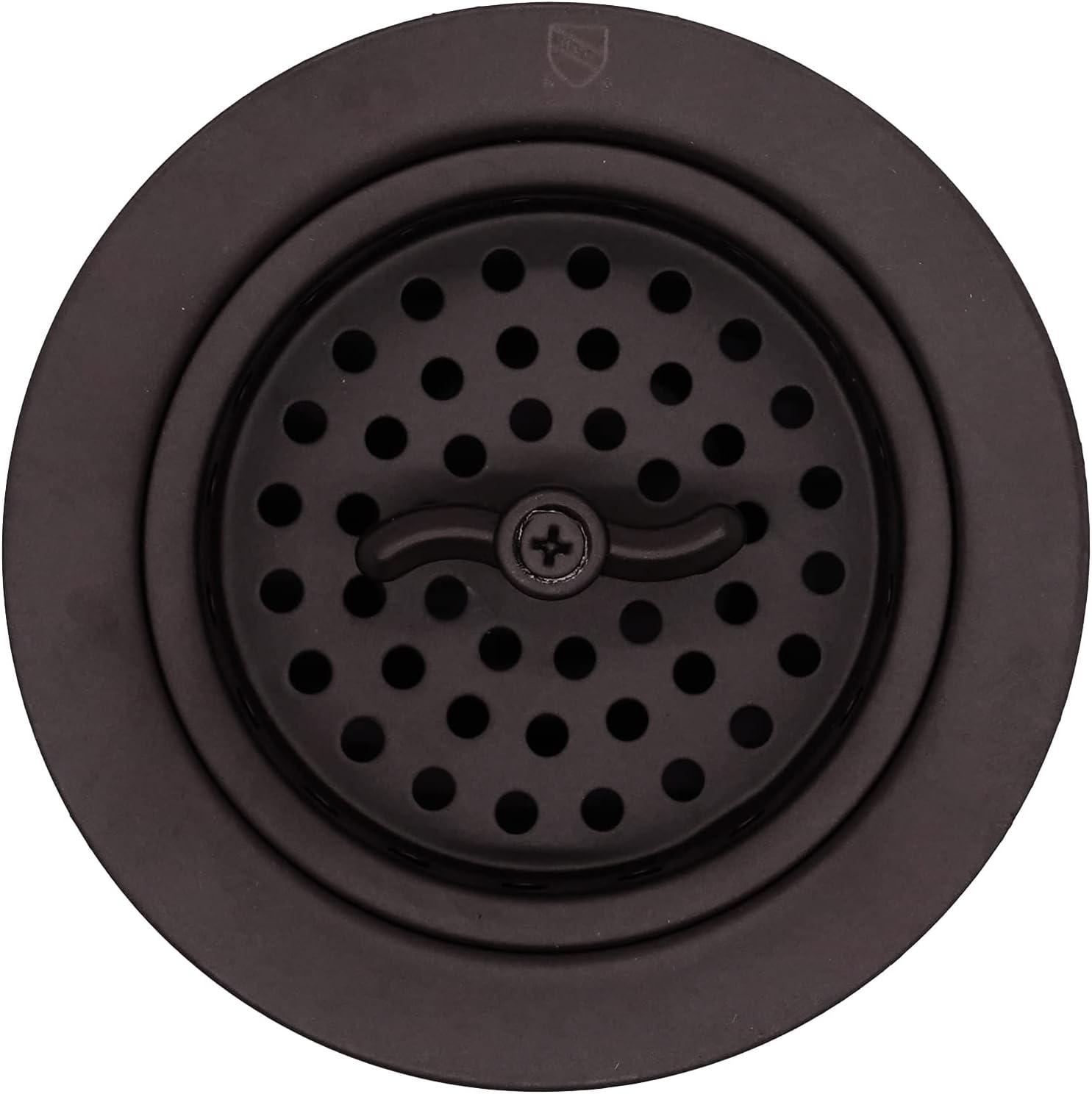 3-1/2" Wing Nut Twist Style Kitchen Sink Basket Strainer