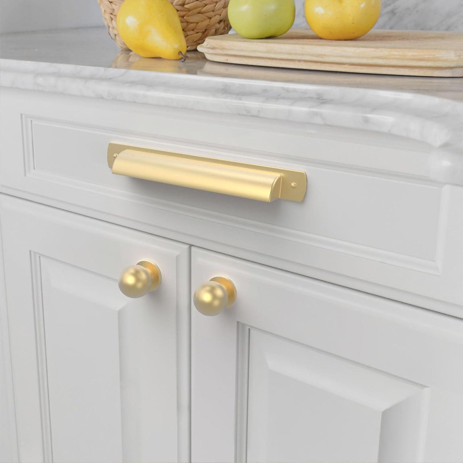 Cabinet 3 3/4" Center to Center Cup/Bin Pull Multipack