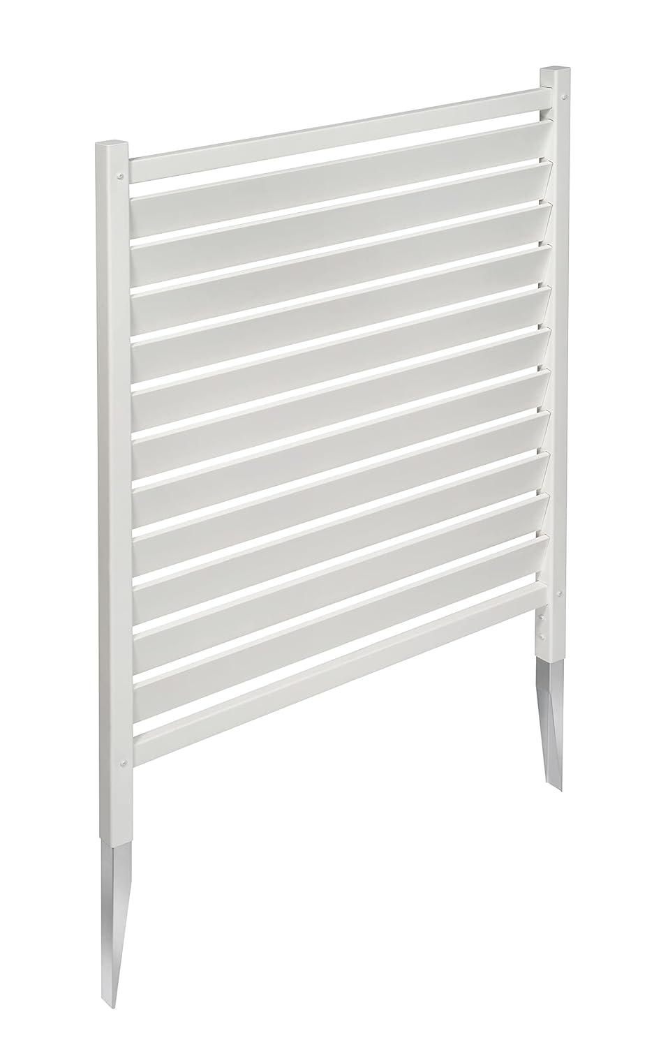 Enclo 44in H x 36in W (2 Panels) No Dig Enclo Waverly Vinyl Privacy Screen, Outdoor Privacy Screen Panels, Trash Can Enclosure, Air Conditioner & Pool Equipment Enclosure