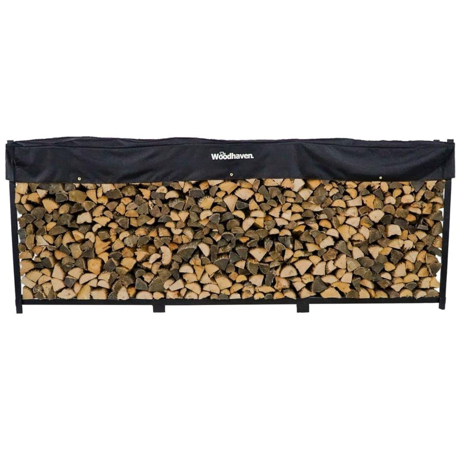 Woodhaven Metal Log Rack