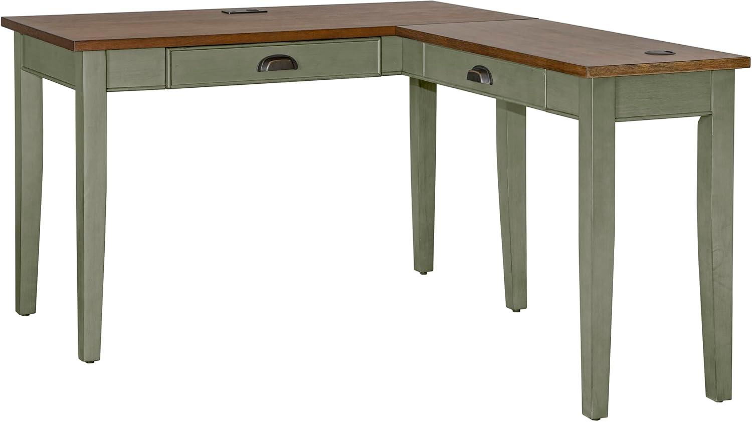 Vivienne L-Shaped Writing Desk