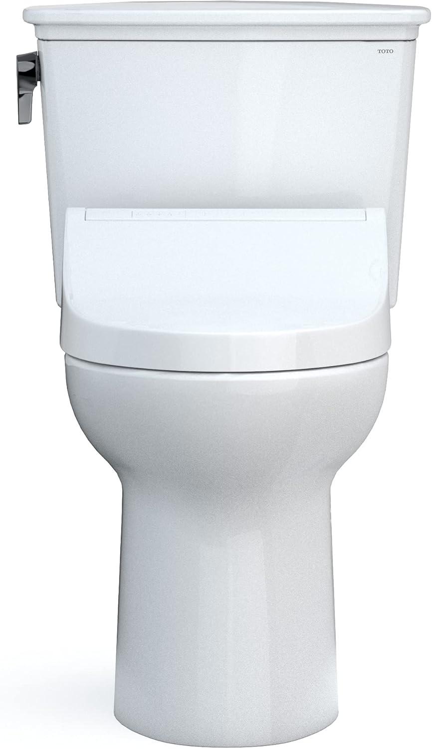 TOTO MW7863084CEG#01 Drake® 1.28 GPF (Water Efficient) Elongated Two-Piece Toilet with Tornado Flush (Seat Included)