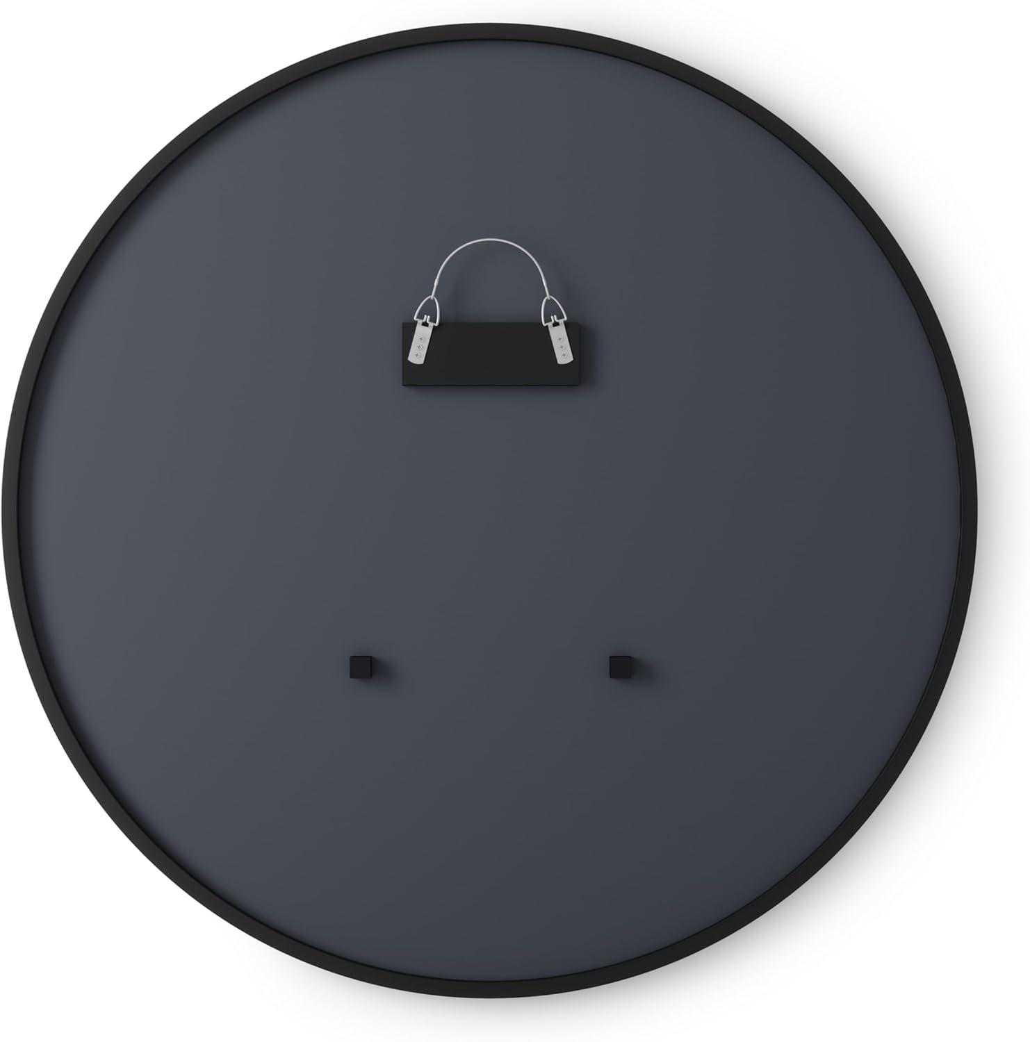 Hub Rubber Round Mirror