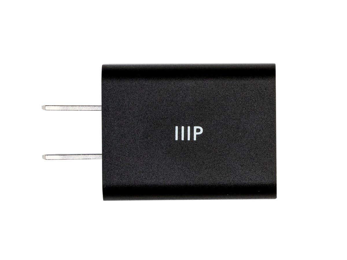 Monoprice Wireless Charger, Qi-Certified 15W Fast Charging Pad with QC3.0 AC Adapter For iPhone 12/12 Pro/11/11 Pro/XR/XS/X/8/8+/Airpods, Galaxy