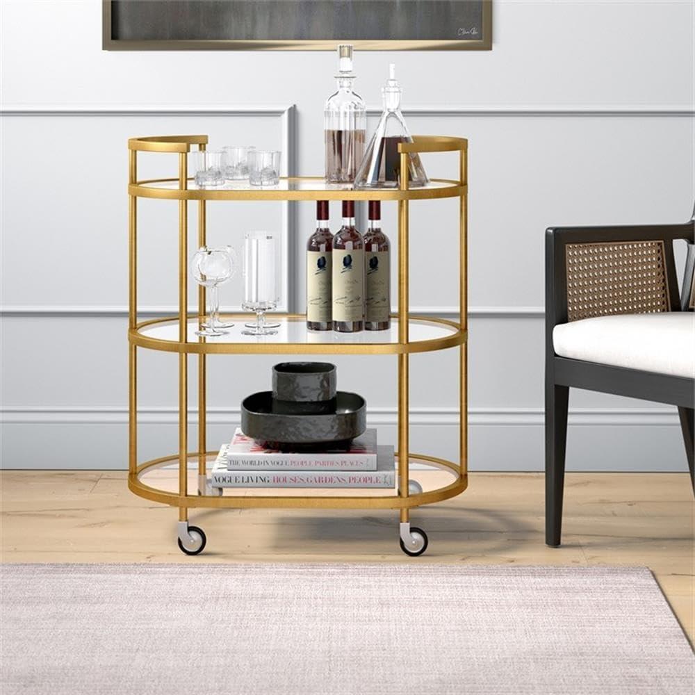 Rosario Metal Bar Cart