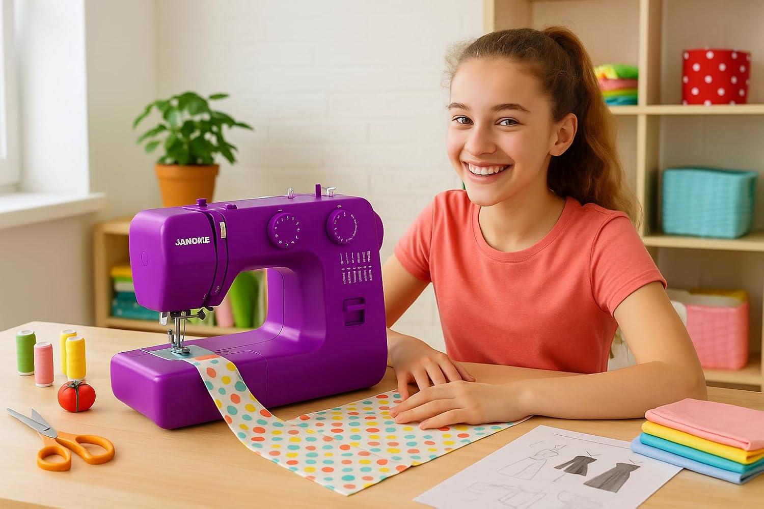 Janome Easy-to-Use Mechanical Sewing Machine