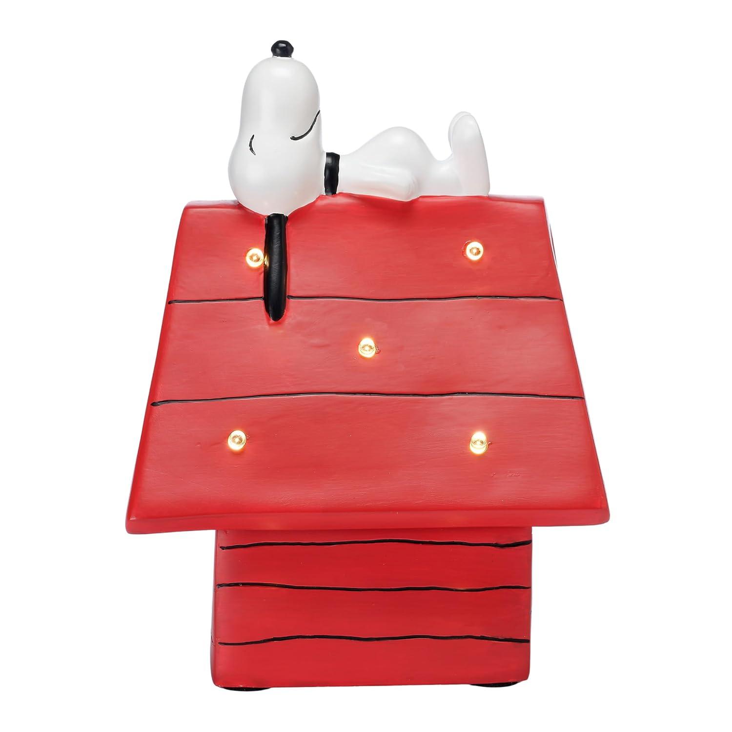 Bedtime Originals Snoopy Dog House Sculpted LED Table Top Night Light Lamp
