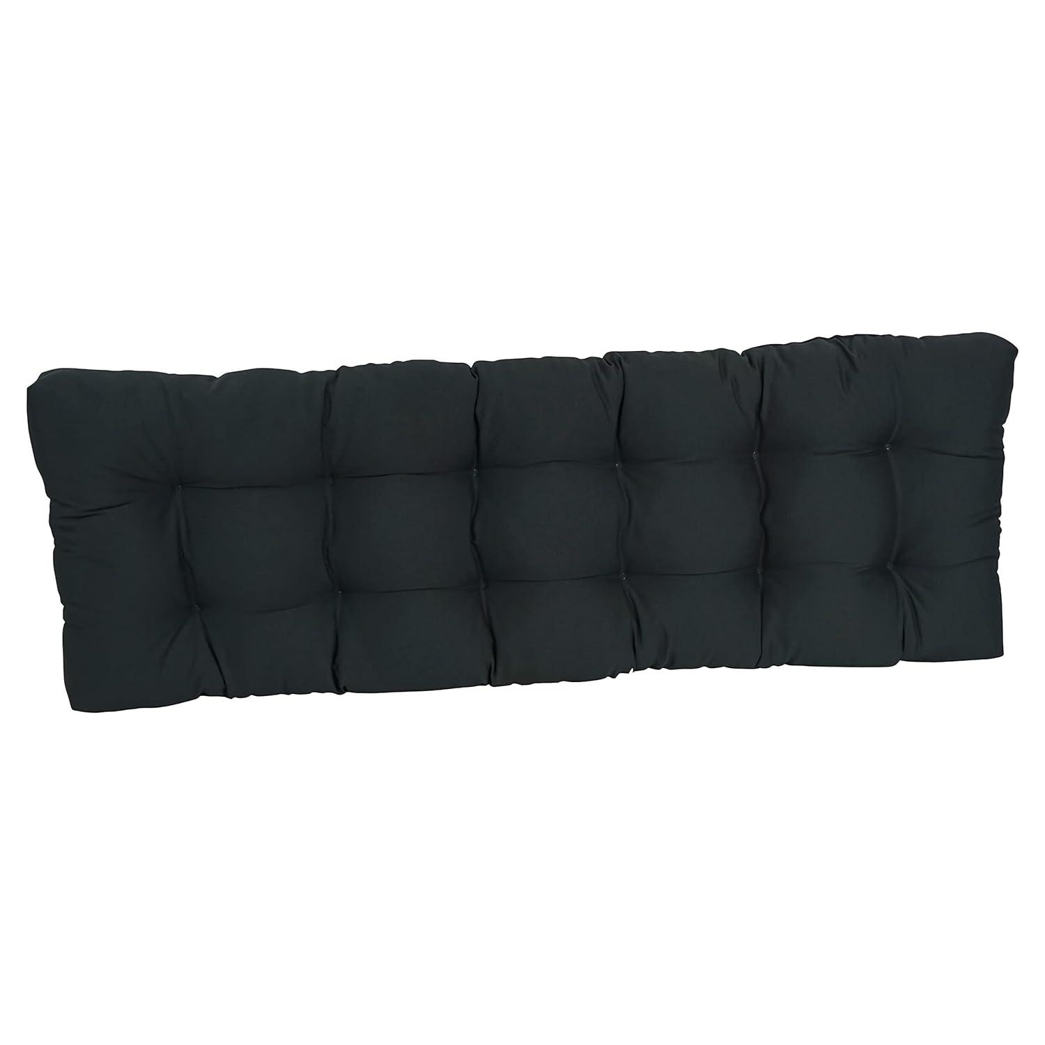 Blazing Needles 55-inch by 19-inch Tufted Solid Twill Bench Cushion