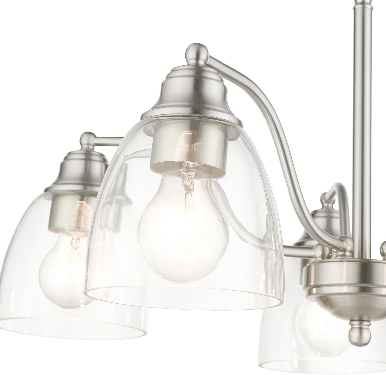 Livex Lighting Montgomery 5 - Light Chandelier in  Brushed Nickel
