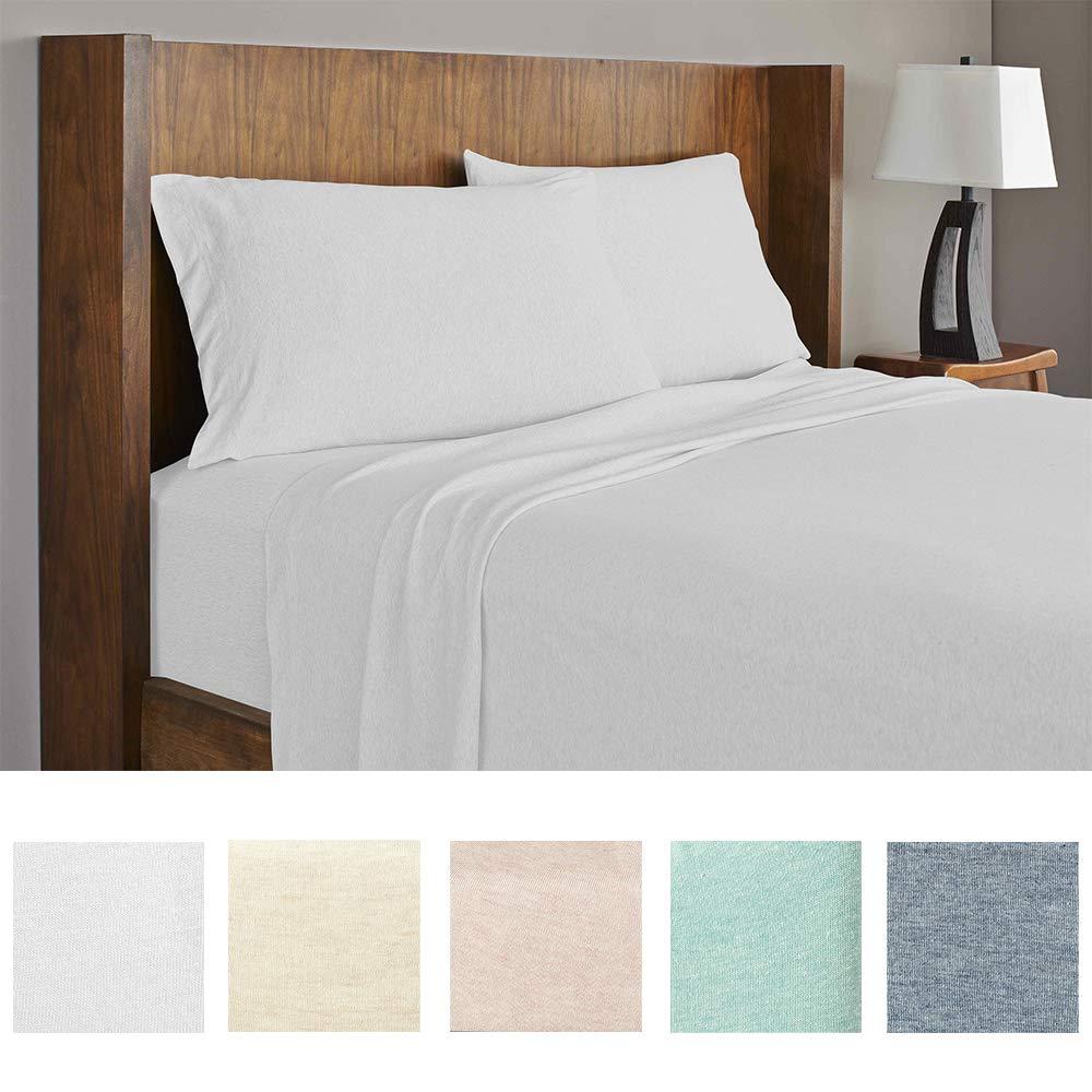 Royale Linens SoftTees Jersey Knit Cotton Blend Jersey Knit Sheet Set
