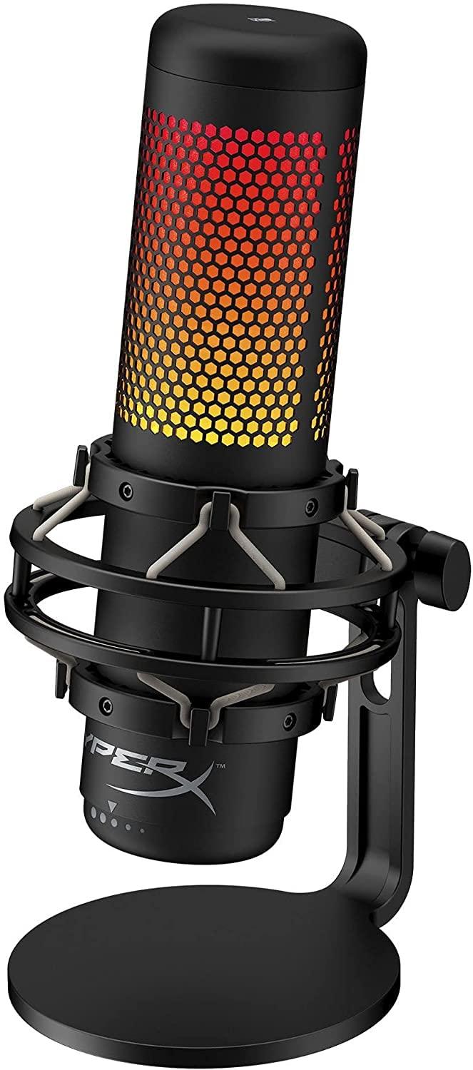 HyperX QuadCast S RGB USB Condenser Microphone - Black