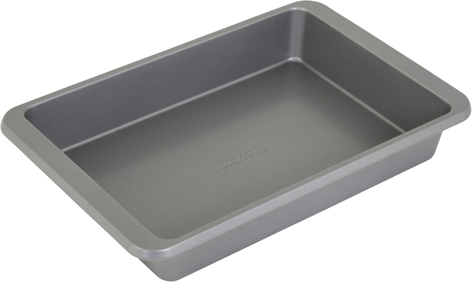 Contour Silver Nonstick Aluminized Steel 9x13 Cake Pan