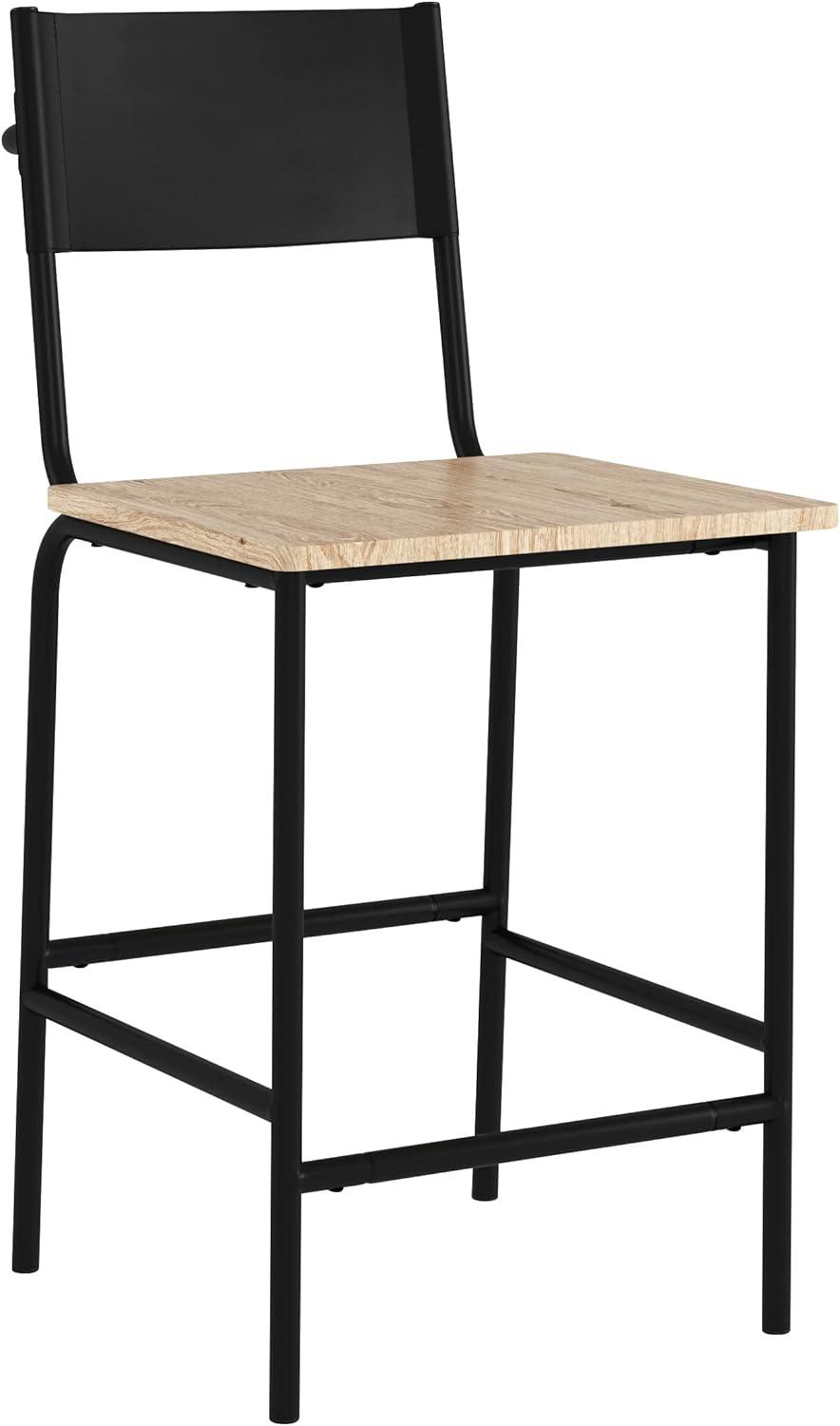 24.055'' Counter Stool with Metal Frame