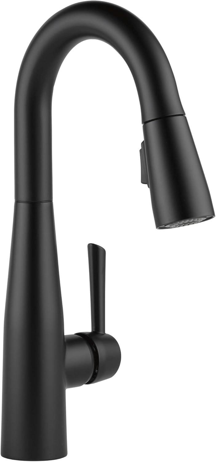 Essa Pull Down Sprayer Bar Faucet, Single Handle Prep Sink Faucet