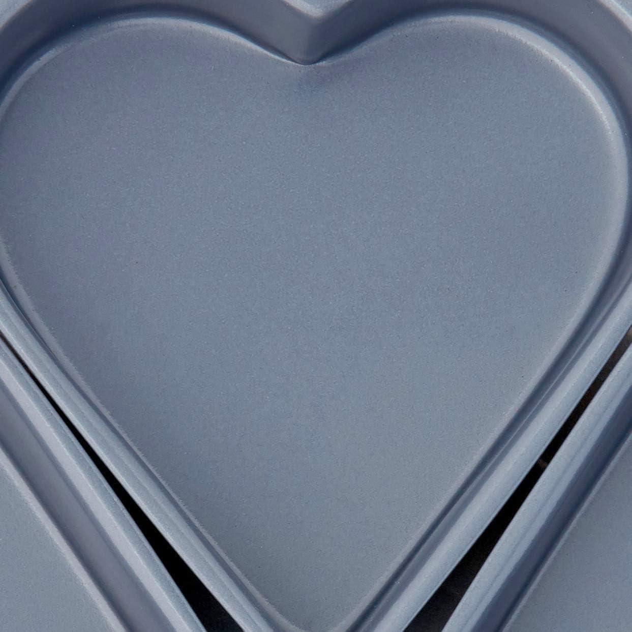 Fox Run Linked Heart Cake Pan, 4-Inch, Preferred Non-Stick
