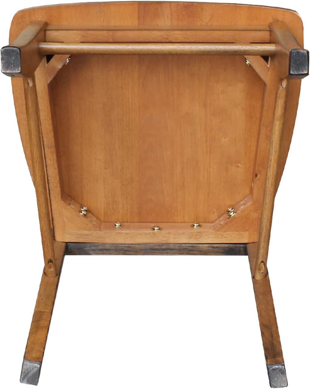 X-Back Chair with Solid Wood Seat