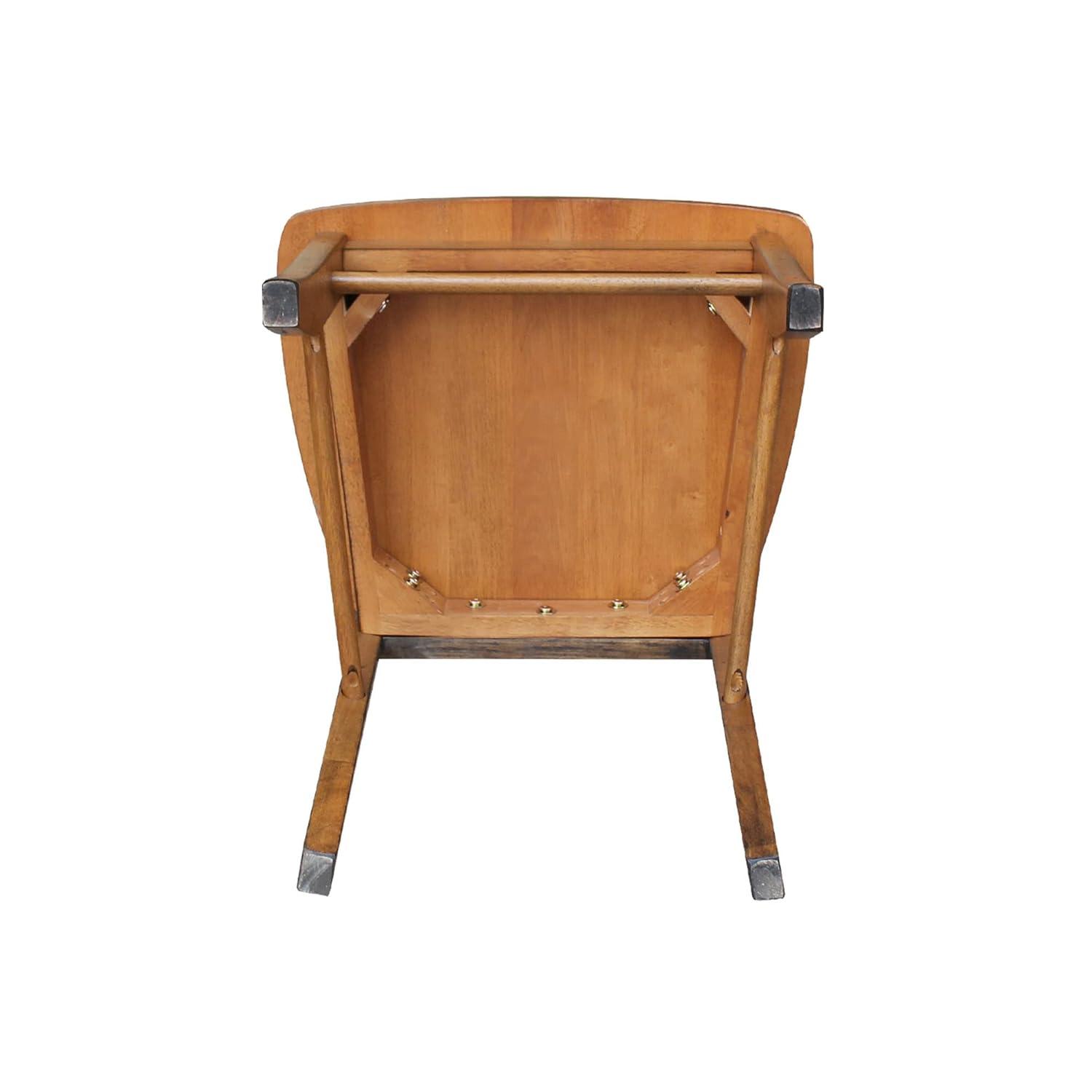 X-Back Chair with Solid Wood Seat