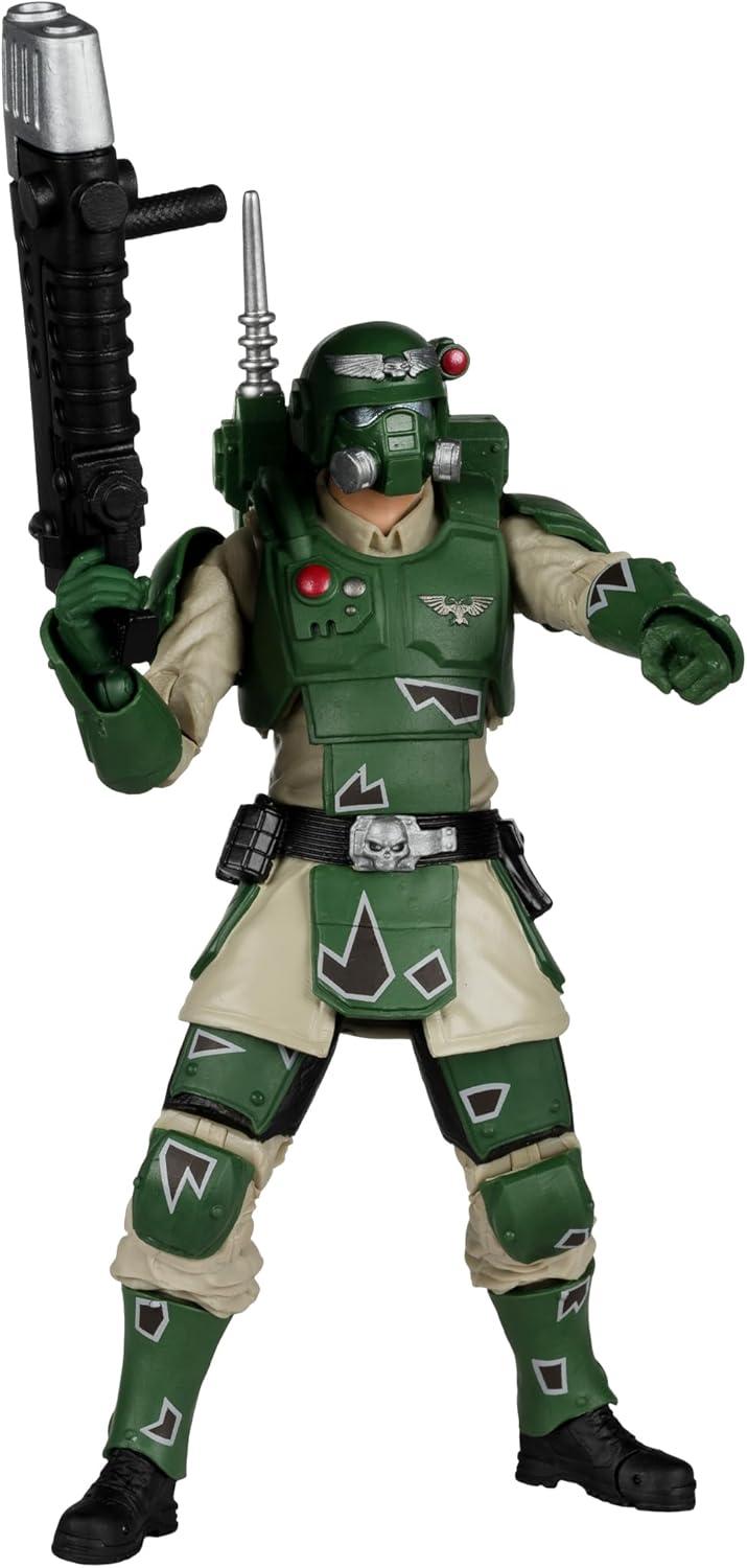 McFarlane - Warhammer 40K - Astra Militarum - 7" Kasrkin Action Figure, McFarlane Toys, Gifts