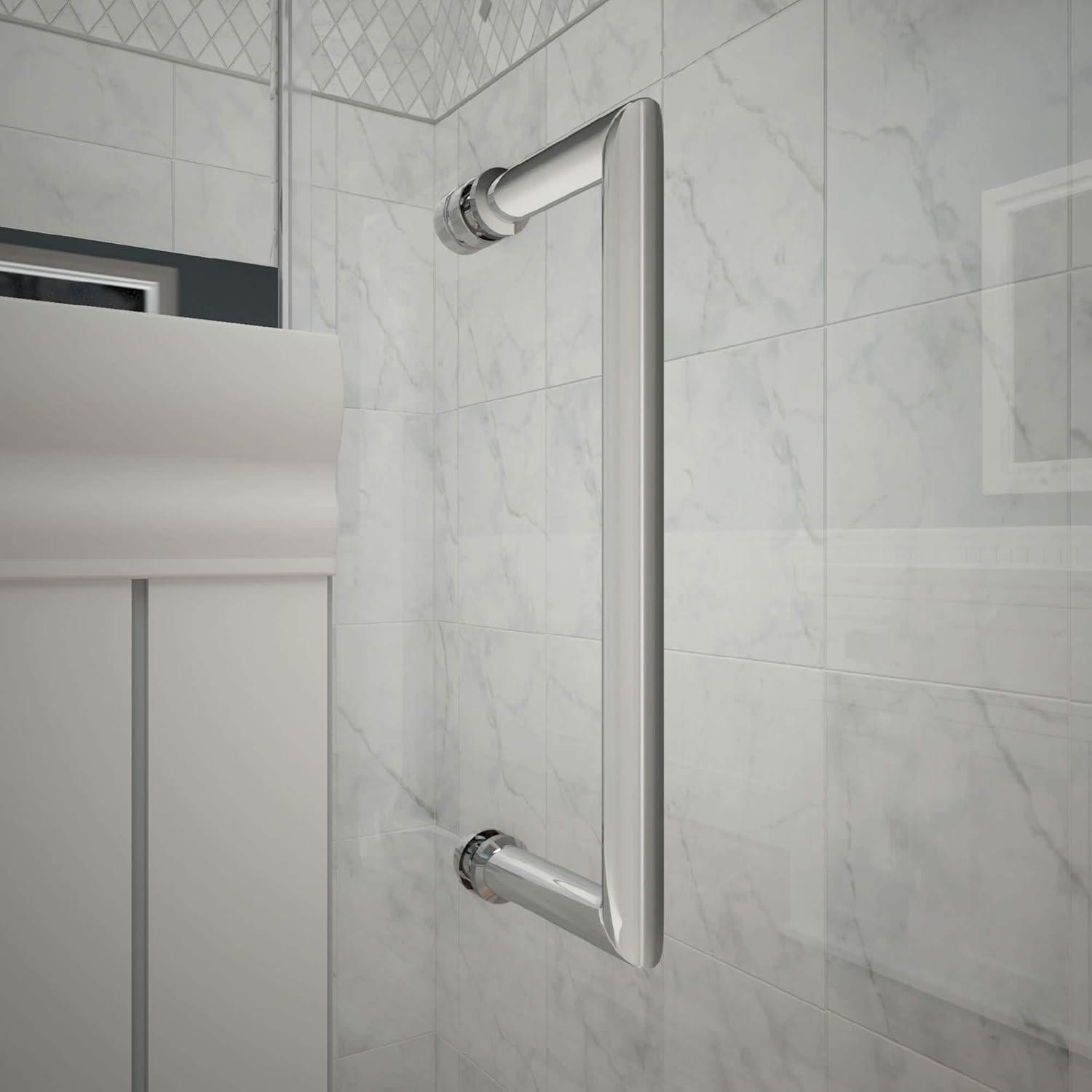 DreamLine Mirage-X 55 - 59 inch W x 71 inch H Frameless Sliding Shower Door