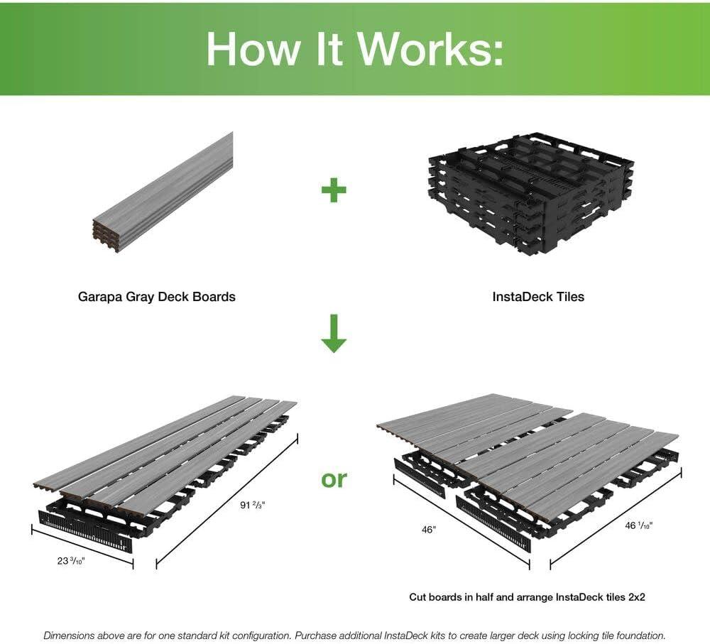 Instadeck Outdoor Flooring Kit