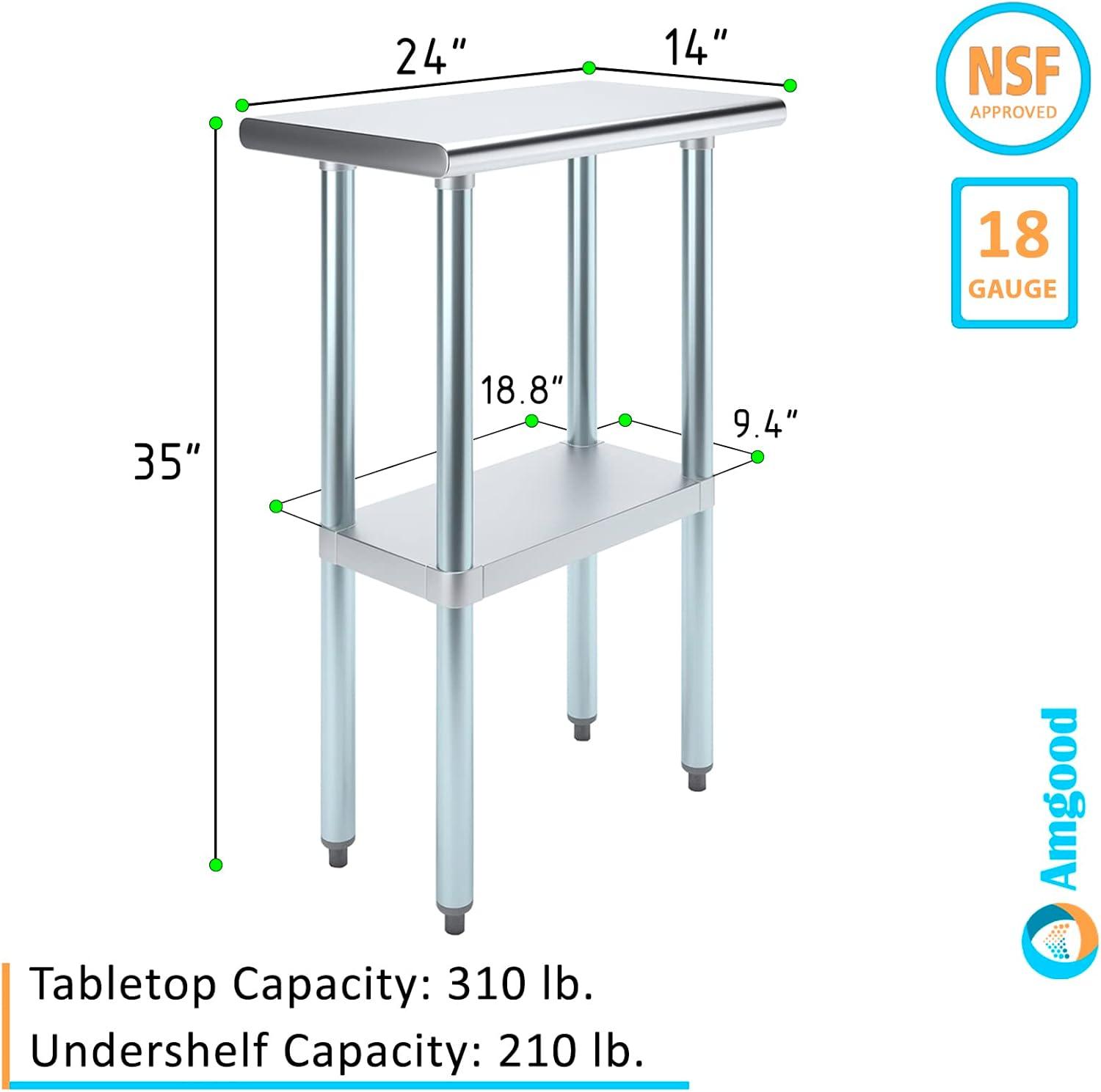 Stainless Steel Top Workbench