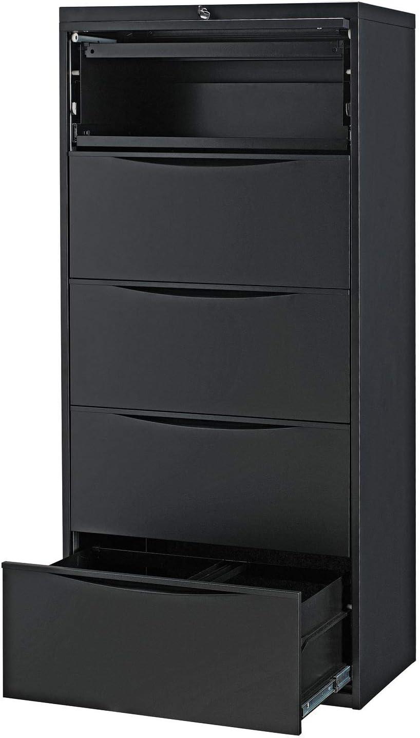 30'' Wide 5 -Drawer Steel File Cabinet