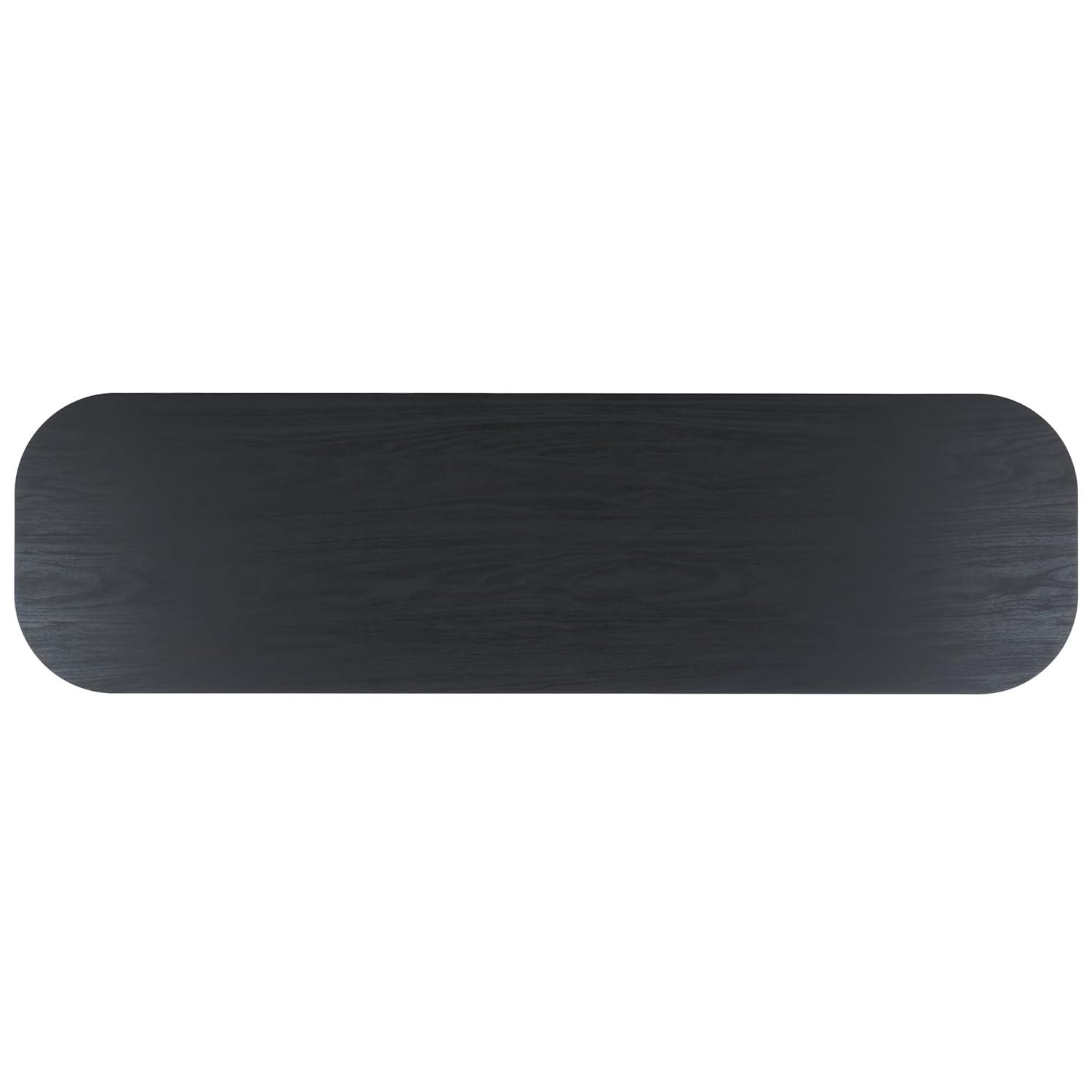 Tealla Sideboard/Media Stand - Black/Gold - Safavieh