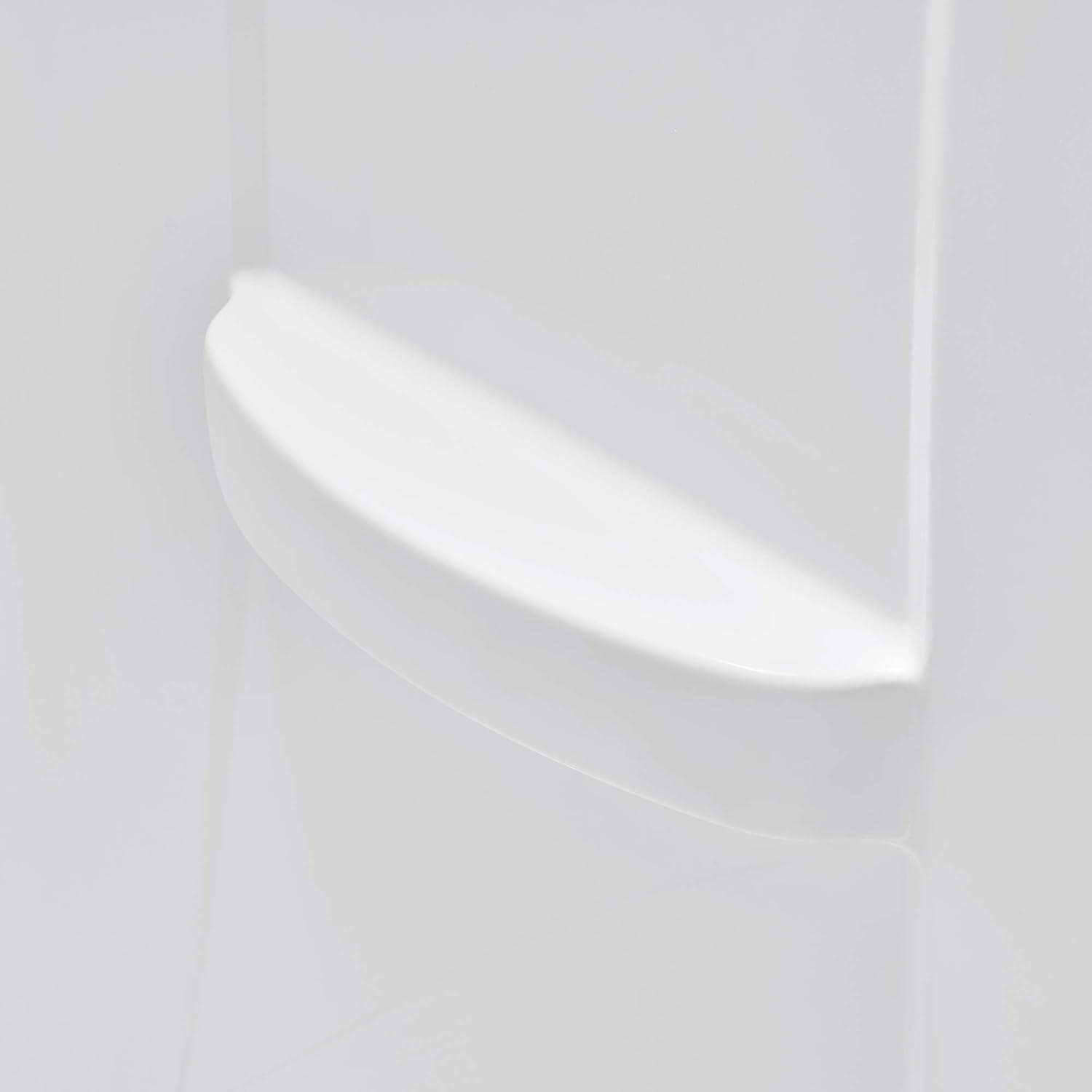 OVE Decors Breeze 33 in. Round Shower Kit w/ Frosted, Base, Wall