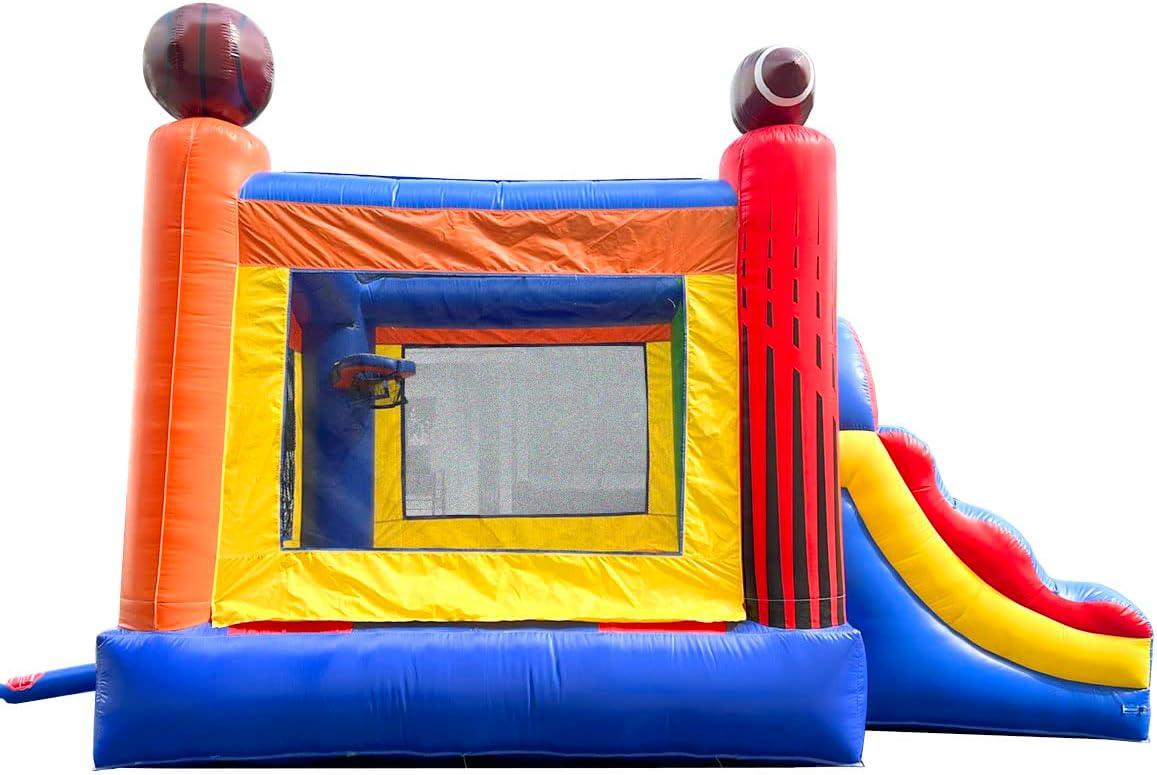 Pogo Bounce House Crossover Bounce House with Slide