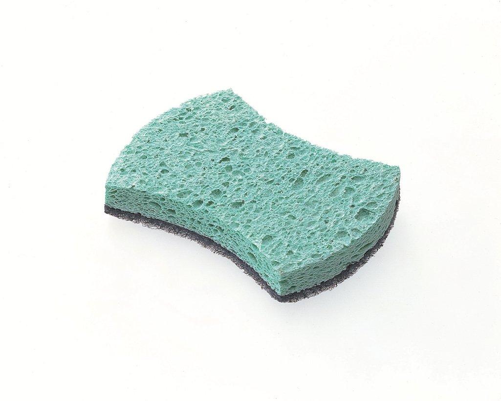 Scotch-Brite PROFESSIONAL 3000 #3000 2.8 in. x 4.5 in. 0.6 in. Thick Power Sponge - Blue/Teal (20/Carton)