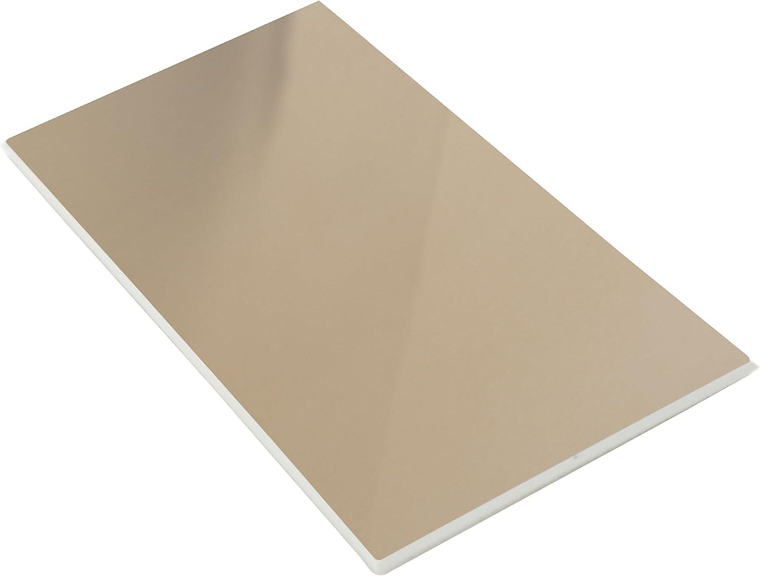 Bex Metro Solid Color 3'' W x 6'' L Engineered Stone Peel and Stick Subway Tile