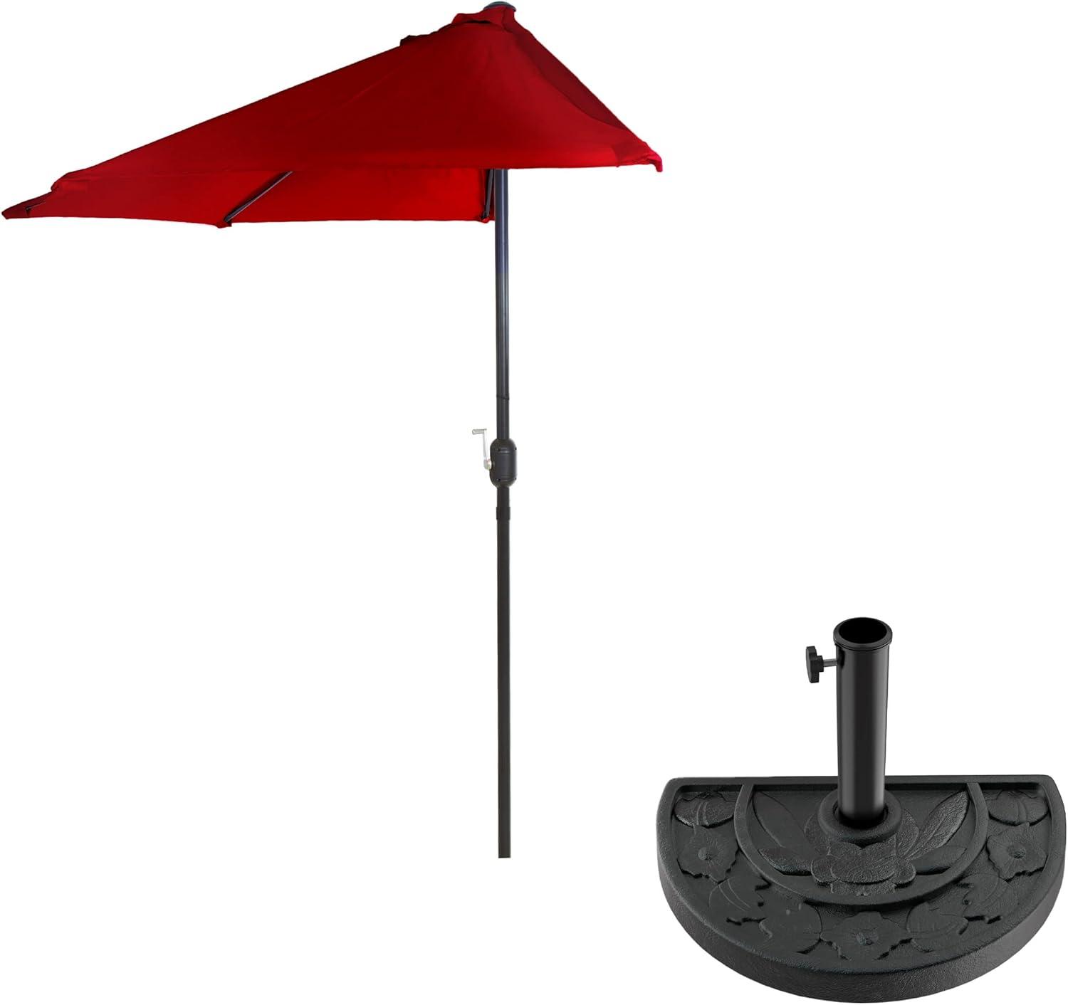 Patson 9' Half Market Umbrella