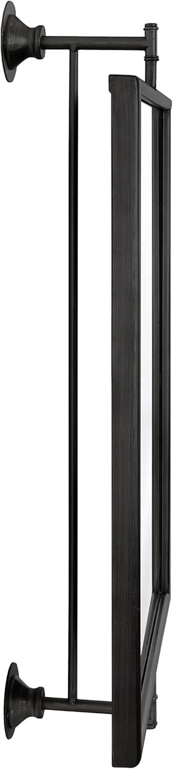 20"x31" Darbridge Rectangle Pivot Mirror Silver - Kate & Laurel All Things Decor