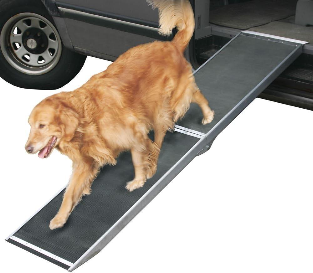 7 ft. Lightweight Portable Folding Aluminum Pet Ramp