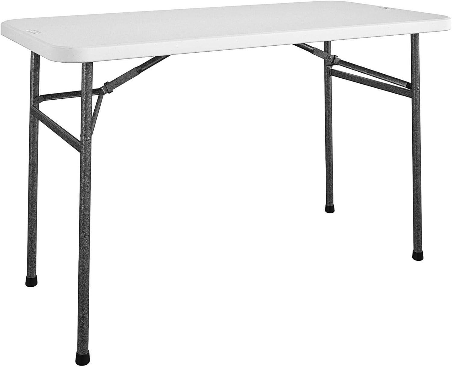 COSCO 4 ft. Straight Folding Utility Table