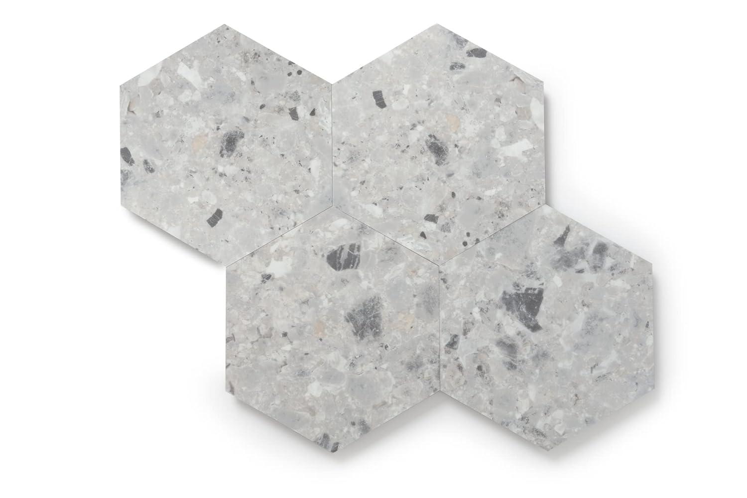 GlueCore Mosaic 28mil x 12" W x 10" L Glue Down Vinyl Tile Flooring