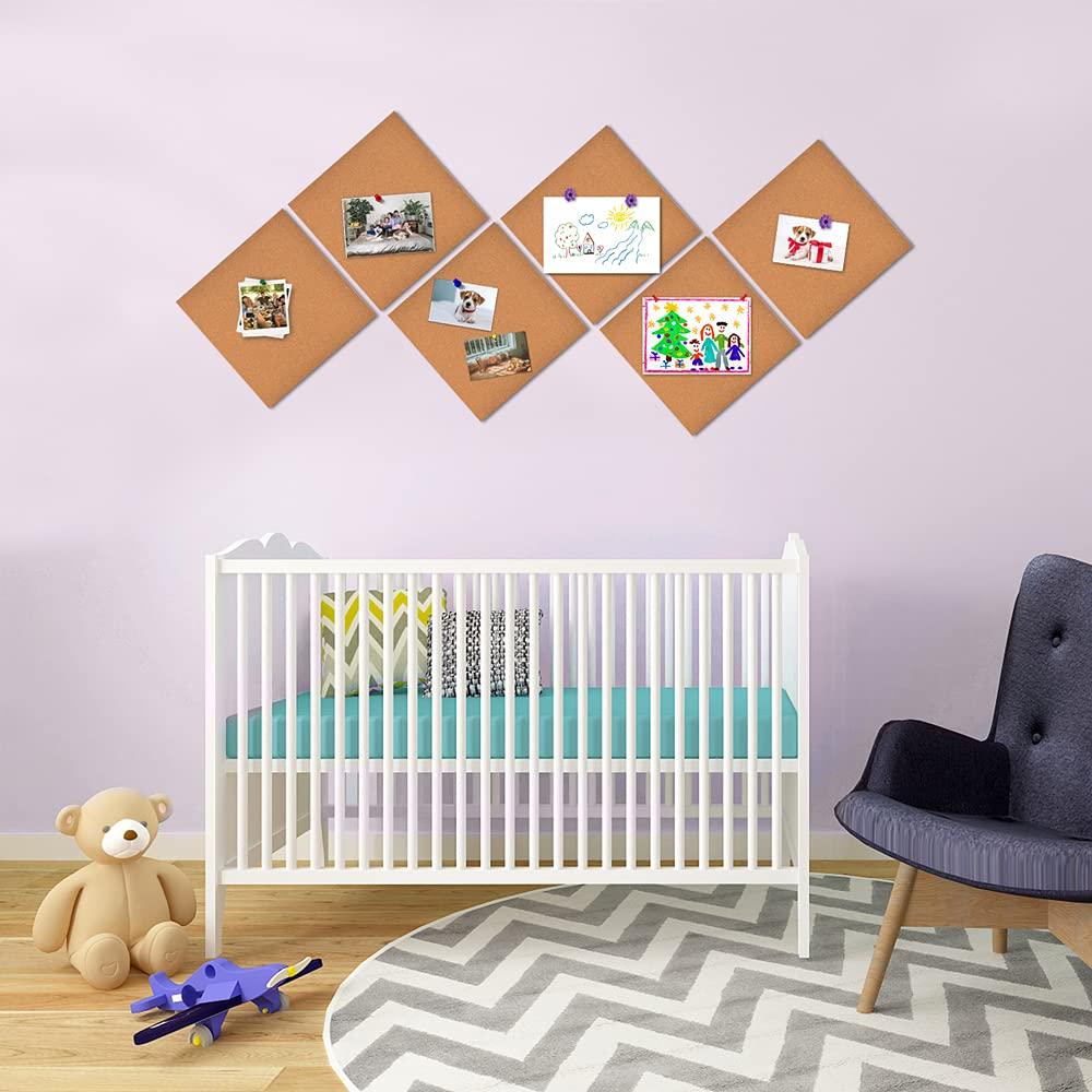 Self-Adhesive Cork Board Roll, 1/8" Thick Cork Boards for Walls, 20"x16" Cork Board Roll for Office, Home, School(3mm,40 * 50cm)